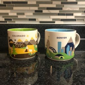 Starbucks You Are Here Collection COLORADO/DENVER